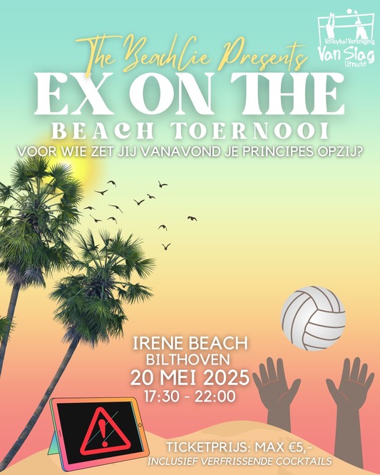 Large poster zomertoernooi