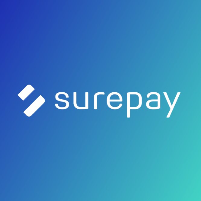 Large surepay logo 800x800pix